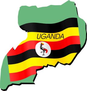 uganda map